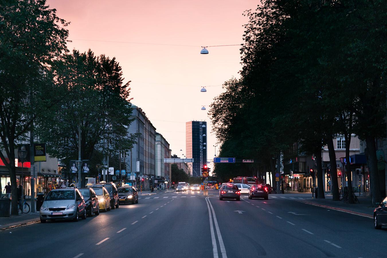 Här finns det mesta runt hörnet som exempelvis restauranger, caféer, barer, hotell, bostäder och ett kluster för life science.