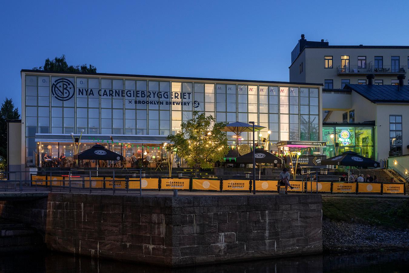 Varför inte prova öl på Carnegiebryggeriet efter jobbet?